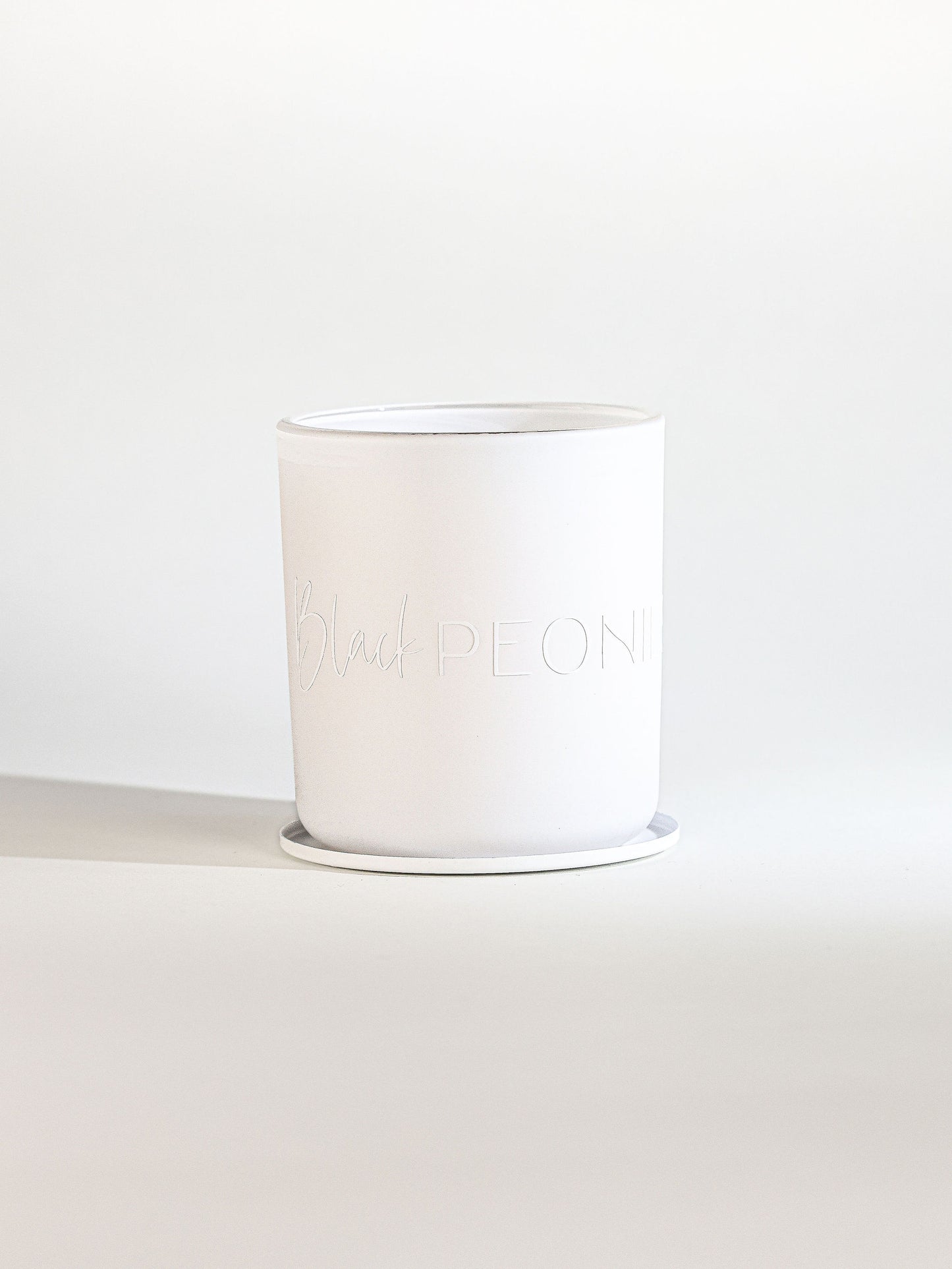 Matte White Candle