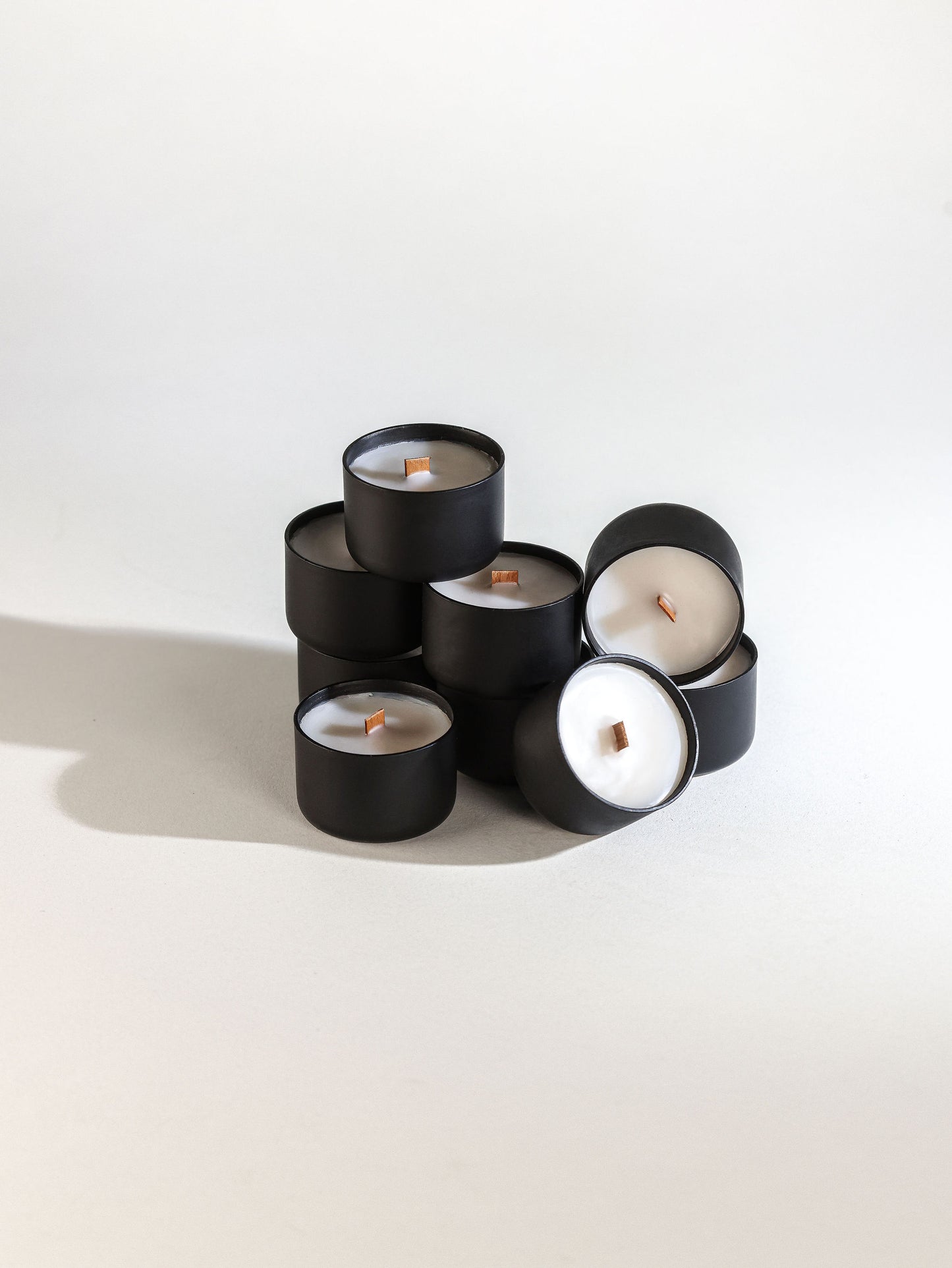 Matte Black Tealights