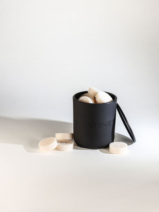 Wax Melts in the Matte Black Vessel